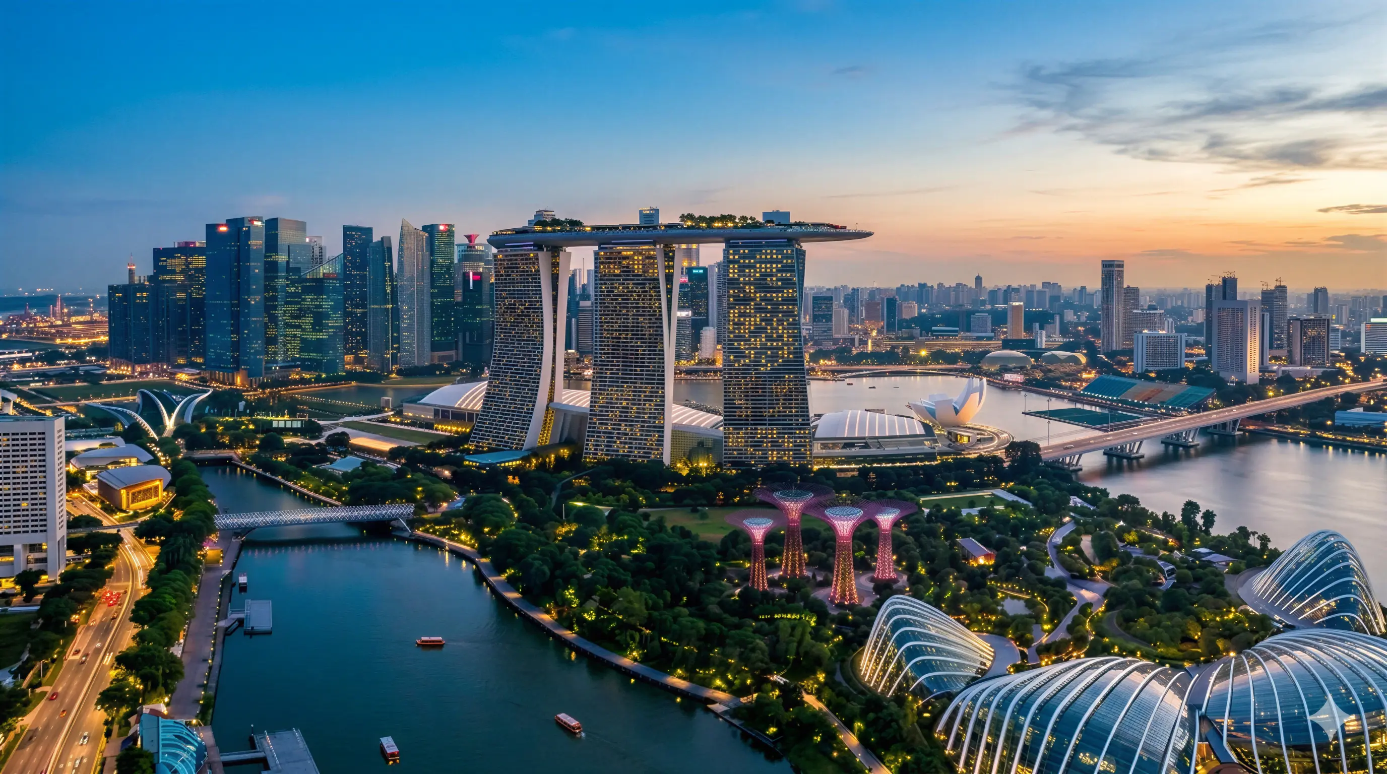 Singapore Background